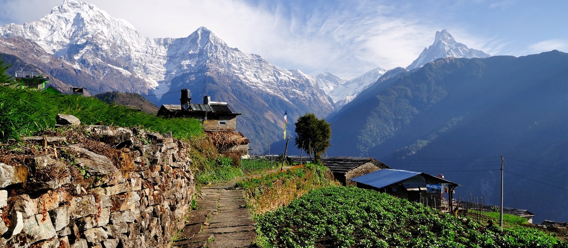 Annapurna mountain view