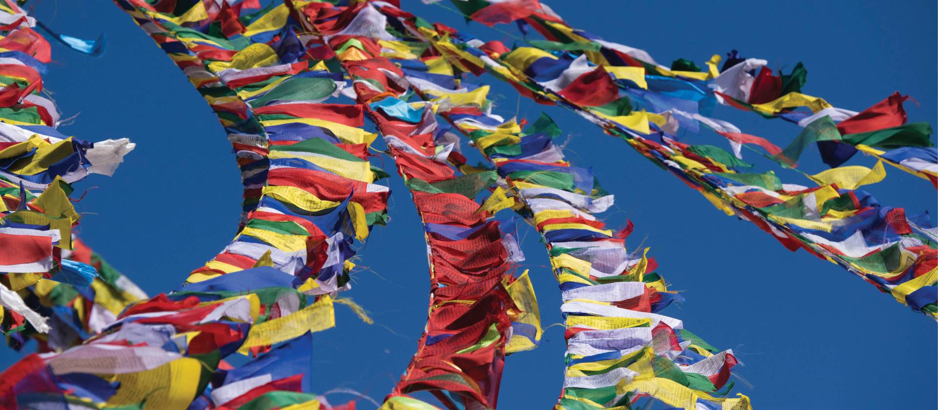 Religious prayer flags are found all across Nepal | Mark Watson
