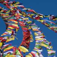Religious prayer flags are found all across Nepal | Mark Watson