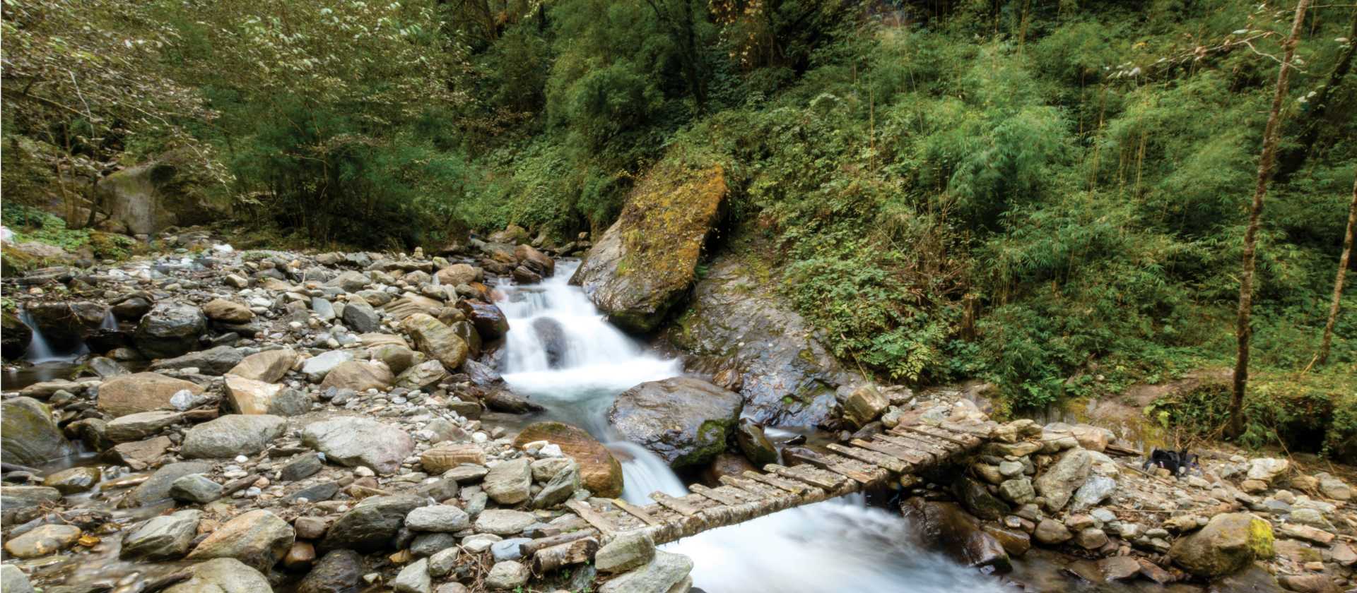 A river crossing below Kopra Ridge in Nepal | Joe Kennedy