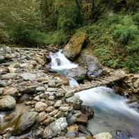 A river crossing below Kopra Ridge in Nepal | Joe Kennedy