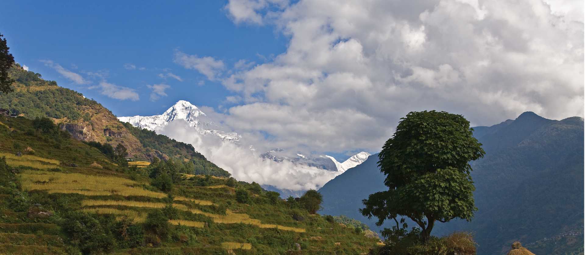 The trails of the Annapurna region are dotted with small villages | Peter Walton