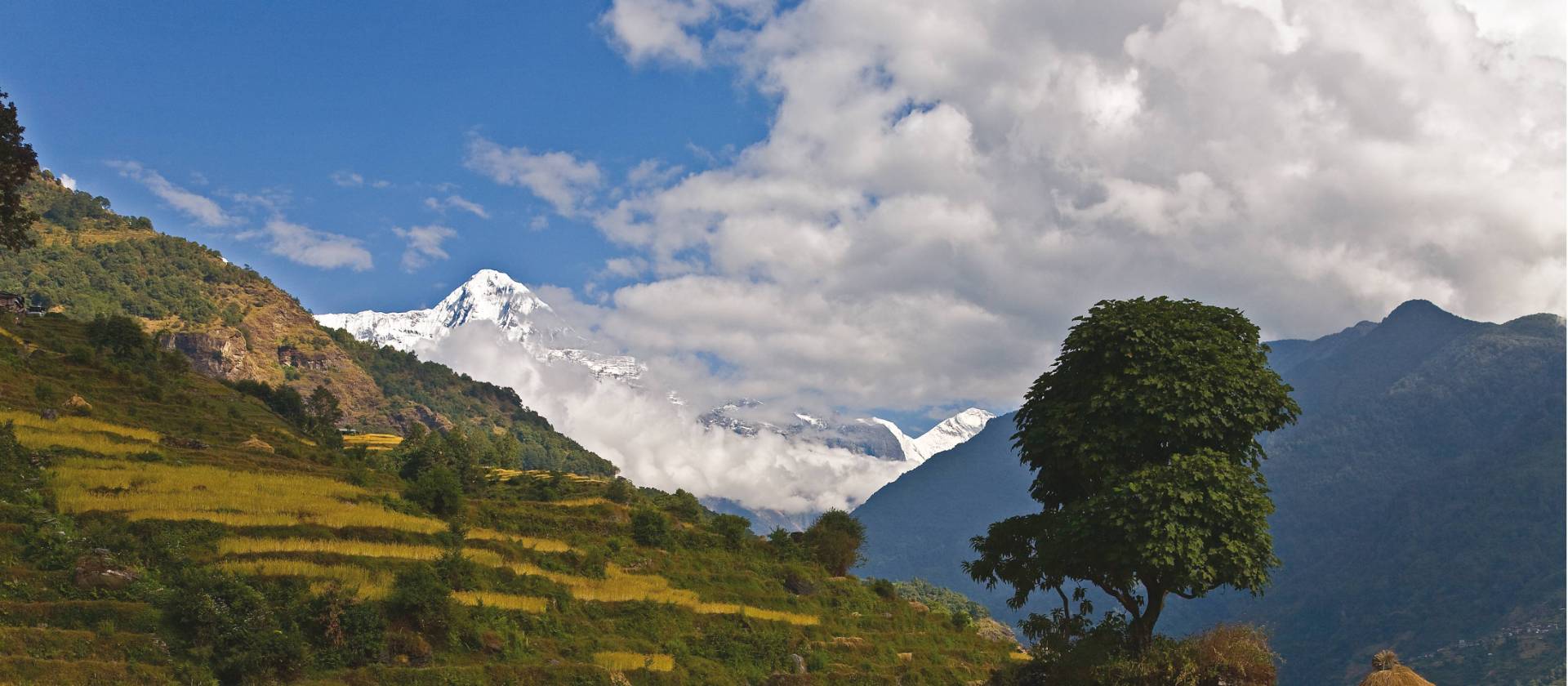 The trails of the Annapurna region are dotted with small villages | Peter Walton