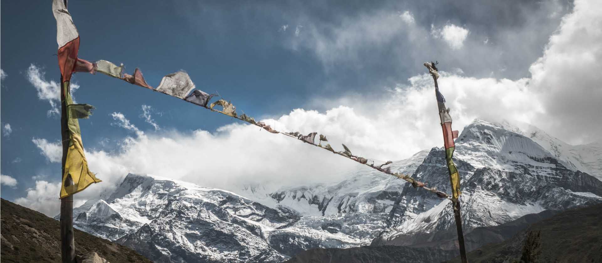 Snow capped mountains of the Annapurna range | Kelvin Law
