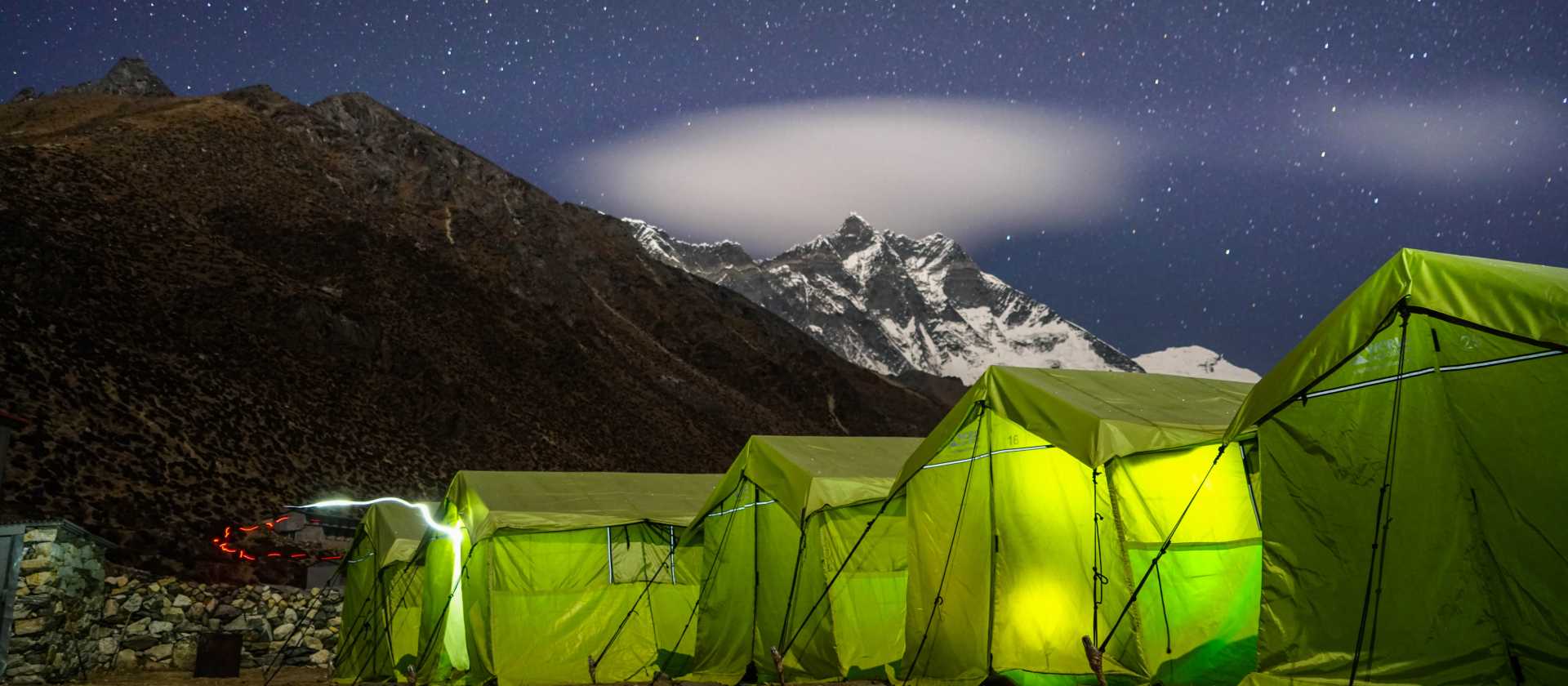 Connect with the mountains and stars at our exclusive eco-comfort camps. | Dan Cassar