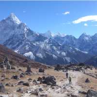 Going back down from Everest Base Camp | Michael Zanon
