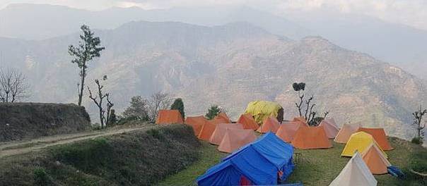 KIS Nepal Service 2019 Campsite at Thaprek | KIS