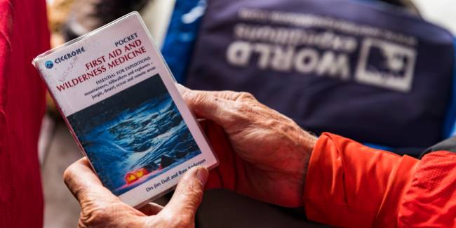 All guides are wilderness first aid trained and carry a comprehensive medical kit