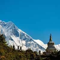 Trekking from Namche Bazaar to Thyangboche in the Everest region | Lachlan Gardiner