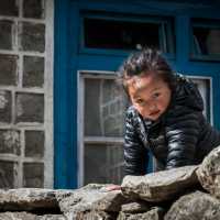 Curious little Nepalese girl | Kelvin Law