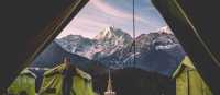 The view from your tent at Pangboche will help you rise early | Tim Charody