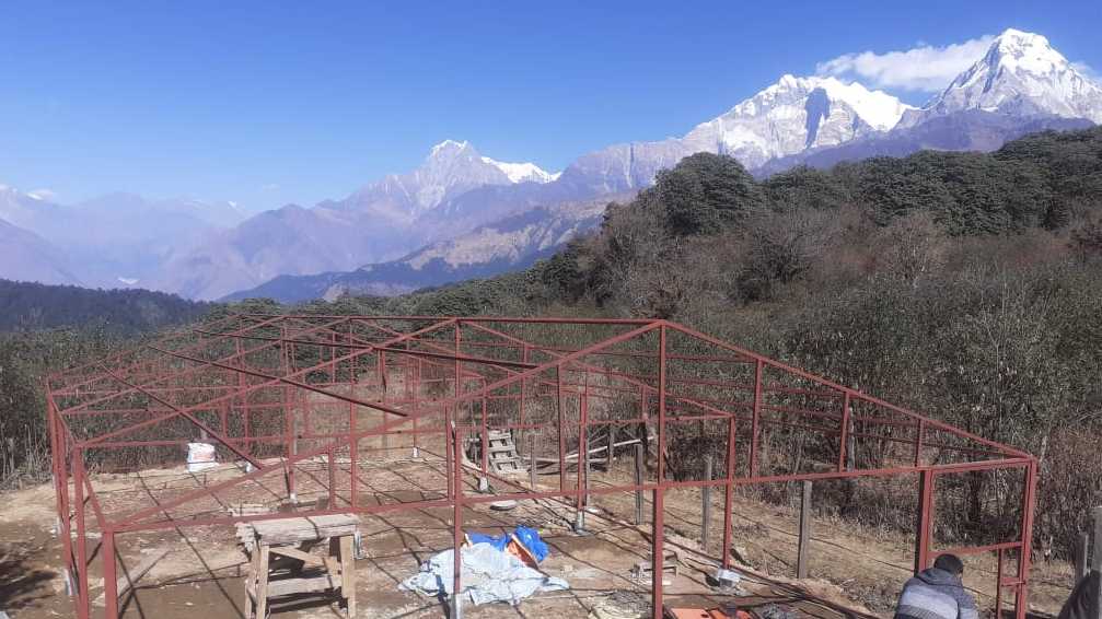 Phoolbari Greenhouse Tunnel Construction