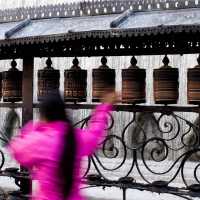 Prayer wheels, Nepal