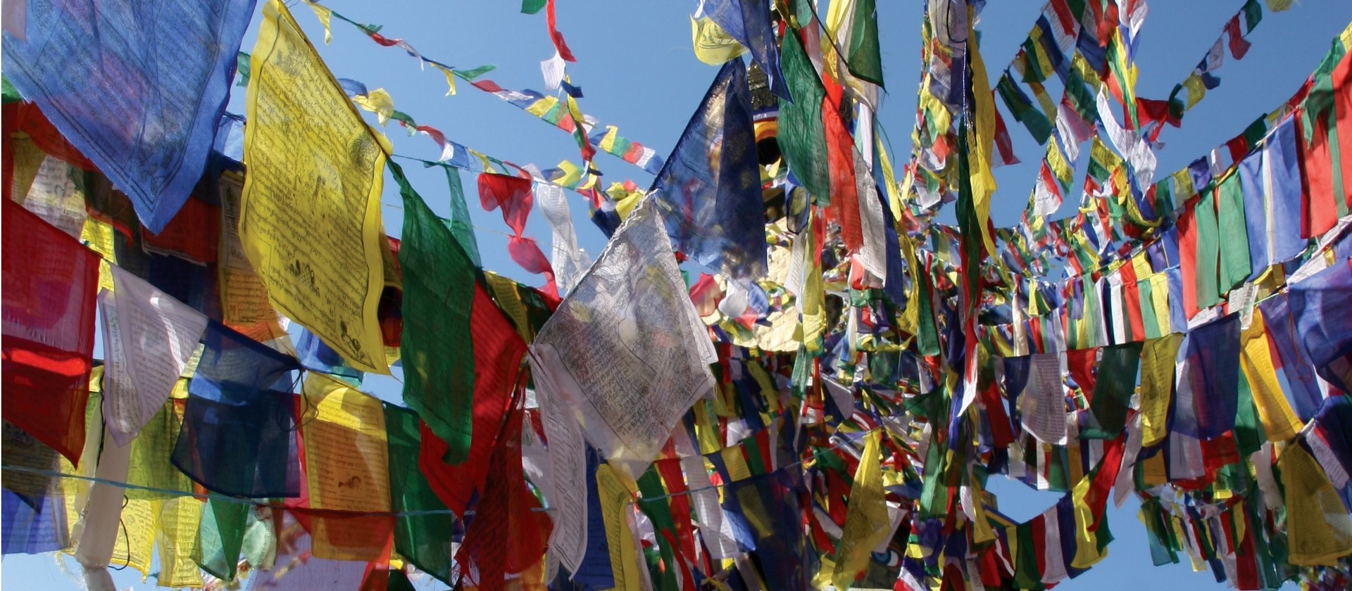 Prayer flags in Kathmandu, Nepal | Keri May