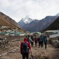 Trekking through sherpa villages | Kelvin Law