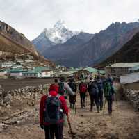 Trekking through sherpa villages | Kelvin Law