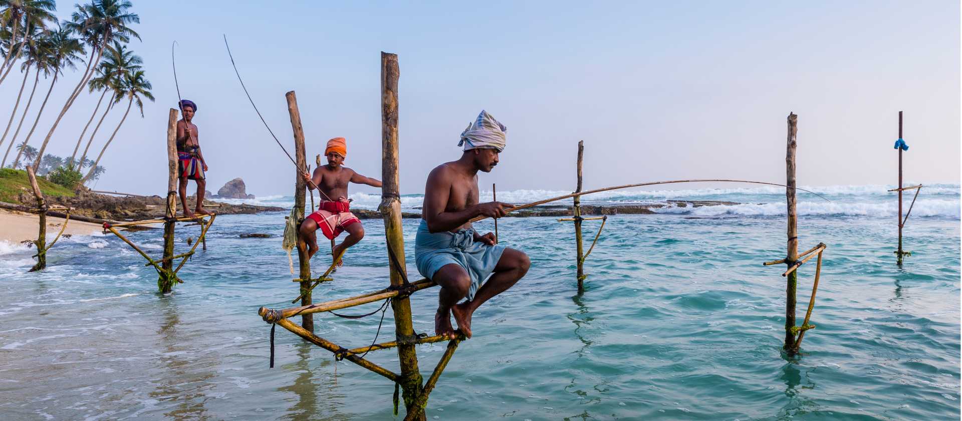 The famous Stilt fisherman of Sri Lanka | Richard I'Anson