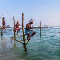 The famous Stilt fisherman of Sri Lanka | Richard I'Anson