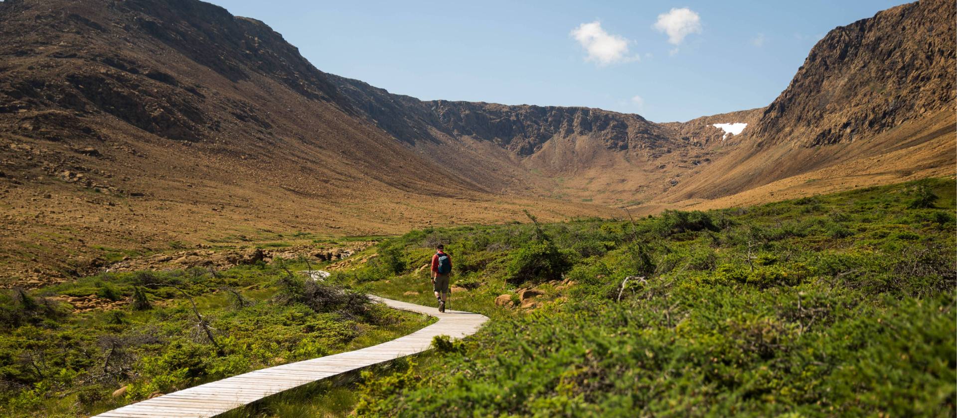 Exploring the trails in Gros Morne NP