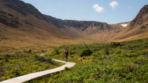 Exploring the trails in Gros Morne NP