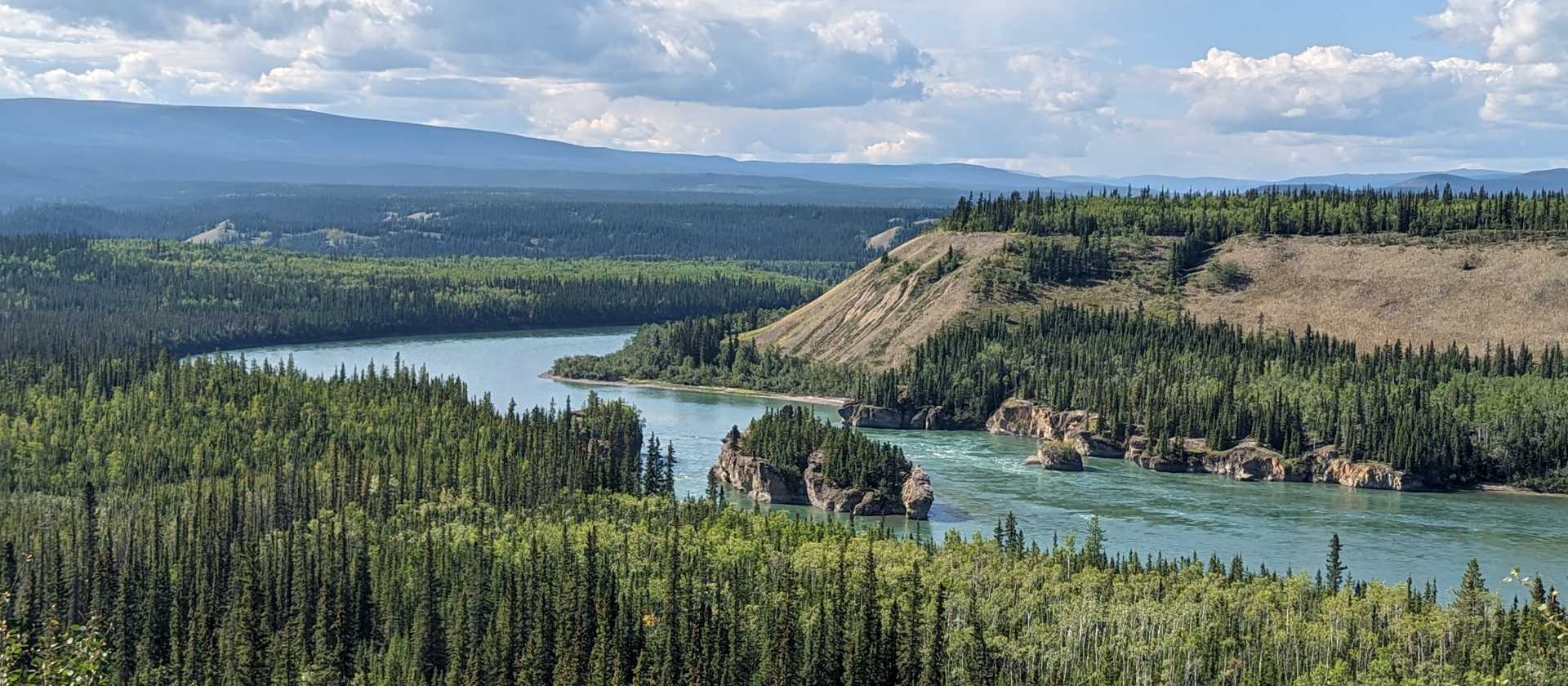 The famous Five Finger Rapids on the Yukon River | Trevor Sauve