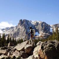 Hiking in the majestic Rocky Mountains | ©VisittheUSA.com