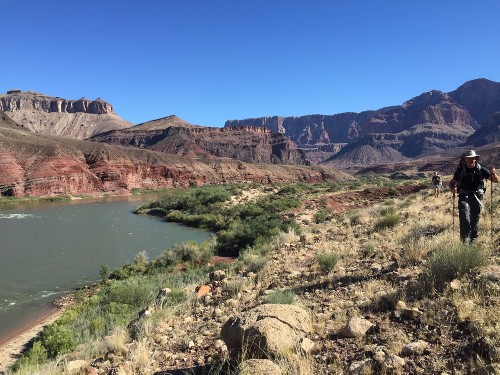 Following Escalante's footsteps along the Colorado River