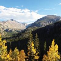 Long's Peak Vista in Rocky Mountain National Park