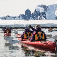 Kayaking the tranquil waters in Antarctica | Justin Walker