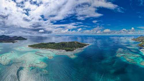 Spectacular reefs in the Yasawa Islands