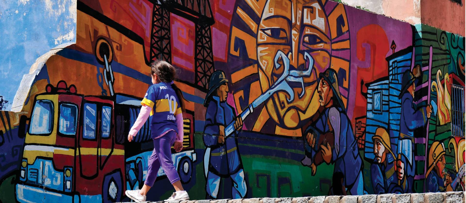 Colourful street art in La Boca | Heike Krumm