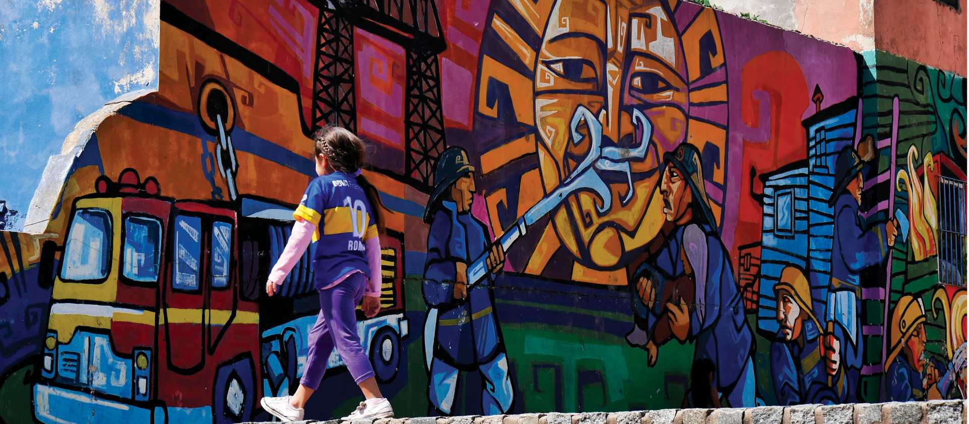 Colourful street art in La Boca | Heike Krumm