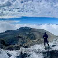 Group at the summit of Cotopaxi (5897) | Michael Buggy