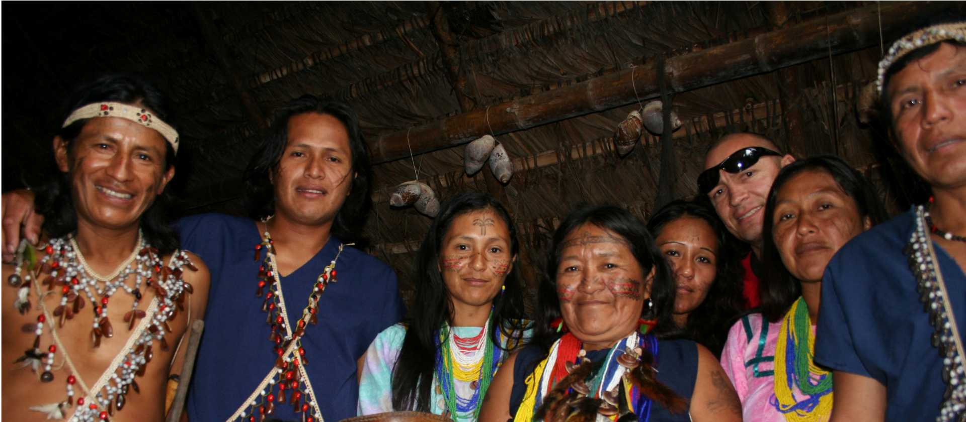 Local Kitchua families share their traditions and knowledge with visitors to their community.