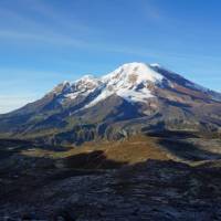Mt Chimborazo, Ecuador's highest mountain at 6310m