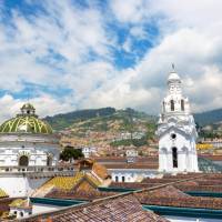 Views from the historic colonial centre of Quito