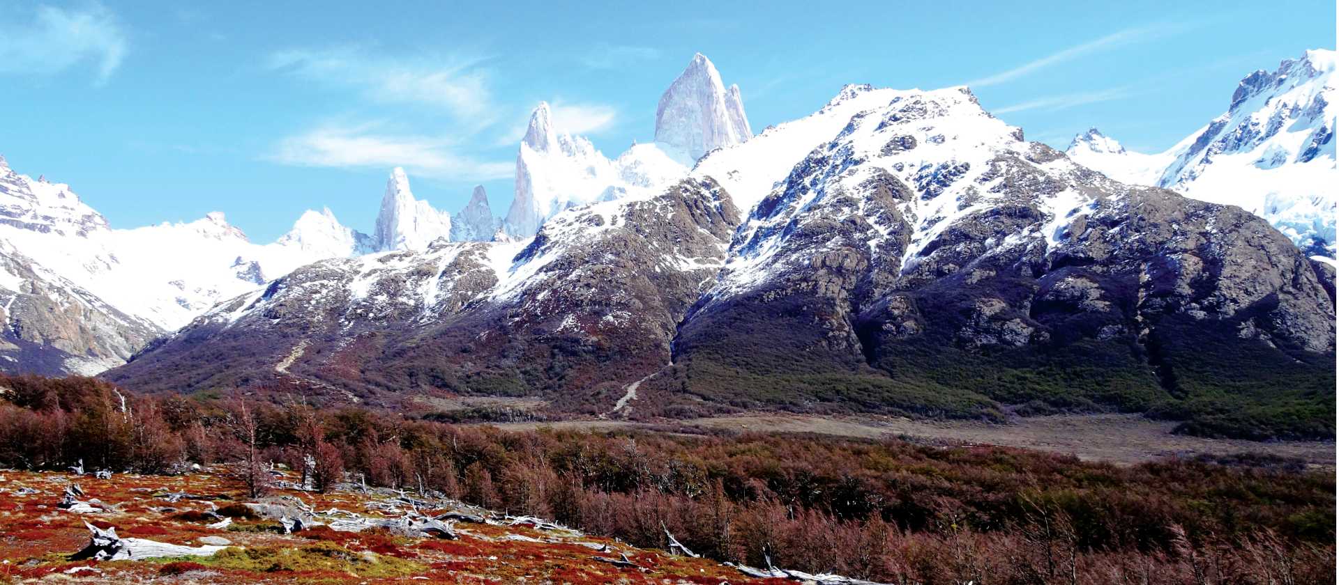 Backcountry trekking around Fitz Roy & Cerro Torre in Los Glaciares National Park | Sue Badyari