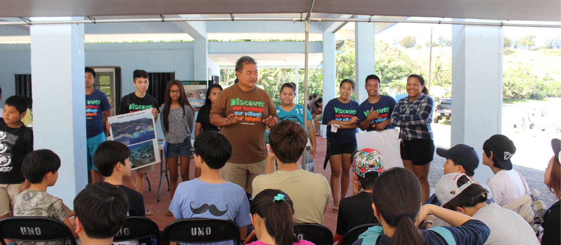 Learning from the students of Umatec village about protecting the environment