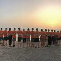 Students come together at the end of a rewarding day on their field trip | Gareth Davies