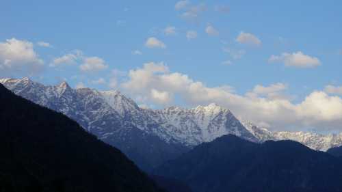 Spectacular views of the snow-capped Dhauladhar Range | Kiera Bryan