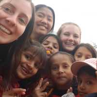 Students and Nepali Kids in Nepal | Indigo Axford