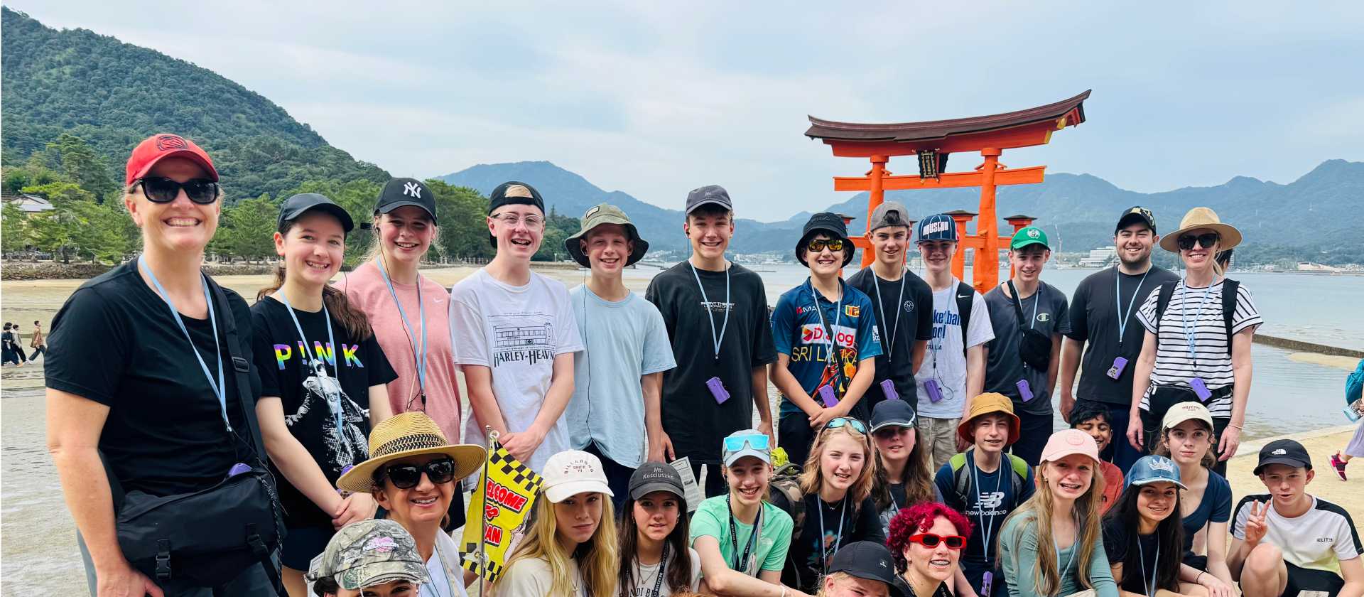 Students in Hiroshima, Japan