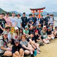 Students in Hiroshima, Japan