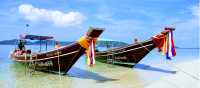 Traditional boats Southern Thailand