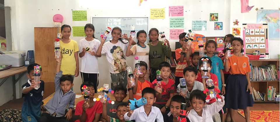 Classroom at the Treak Community Centre in Siem Reap