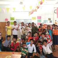 Classroom at the Treak Community Centre in Siem Reap