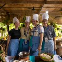 Students learn about culture and cuisine during a local cooking class | Jordan Curzon