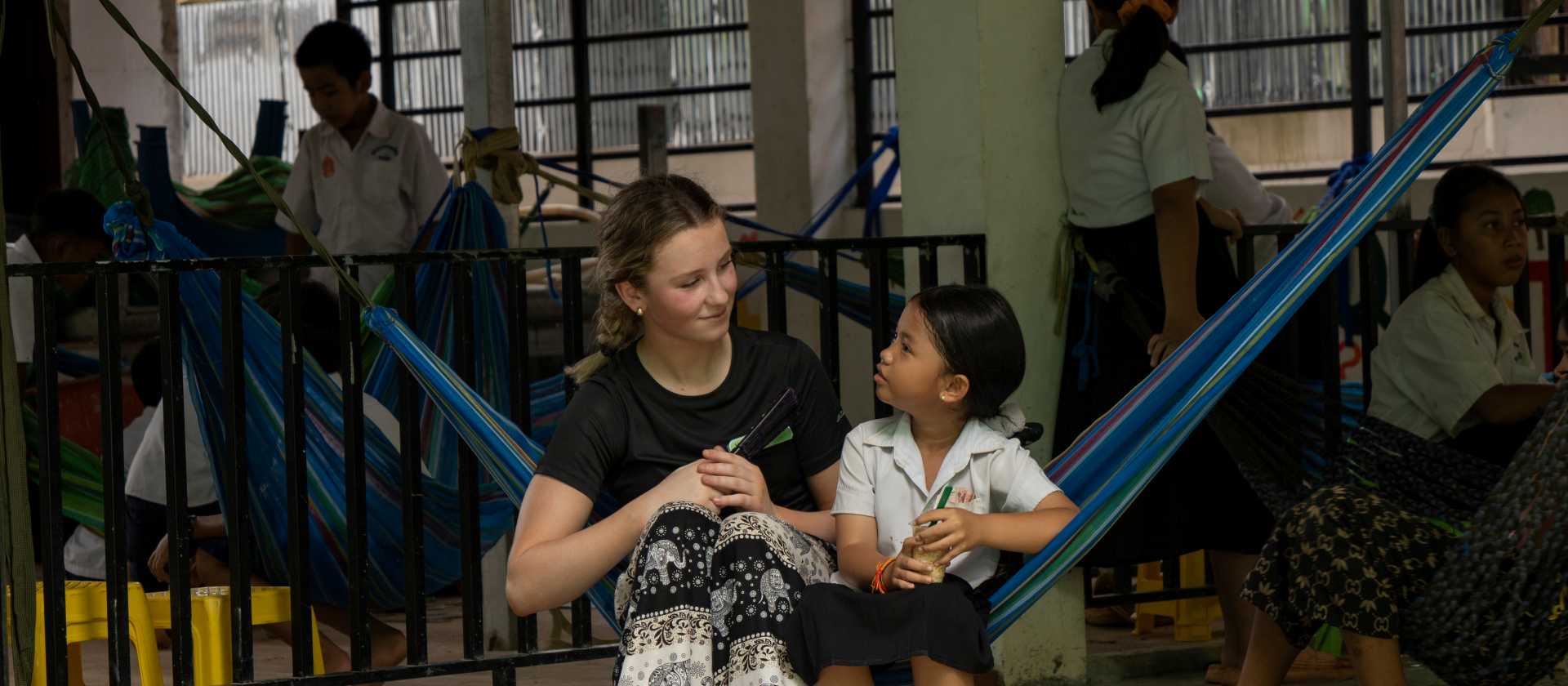 Getting to know the local students on a program in Cambodia | Jordan Curzon
