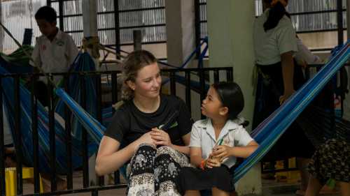 Getting to know the local students on a program in Cambodia | Jordan Curzon