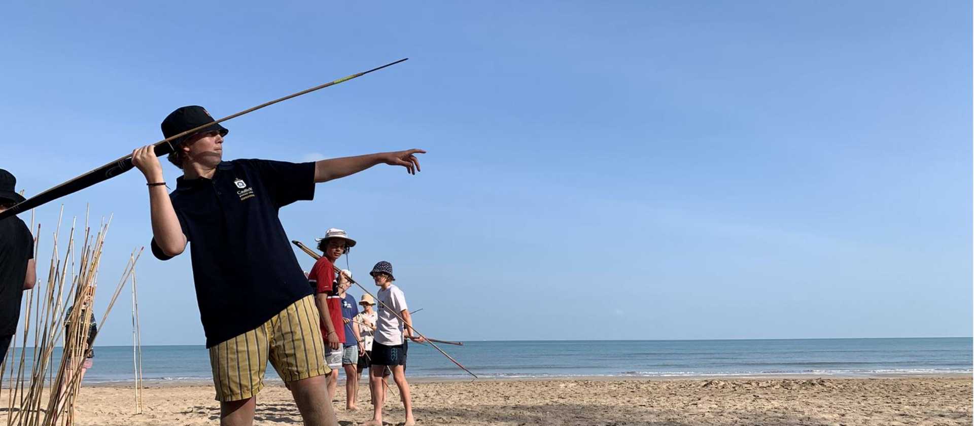 Joining in cultural activities on Indigenous Immersion programs | Cole Pinnegar